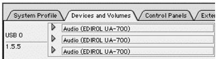 EDIROL UA-700 - Installing the OS-standard driver - 6
