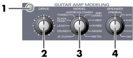 EDIROL UA-700 - ■Guitar Amp Modeling-Gruppe - 1