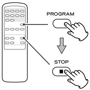 TEAC CD-P1260 - To clear program - 1