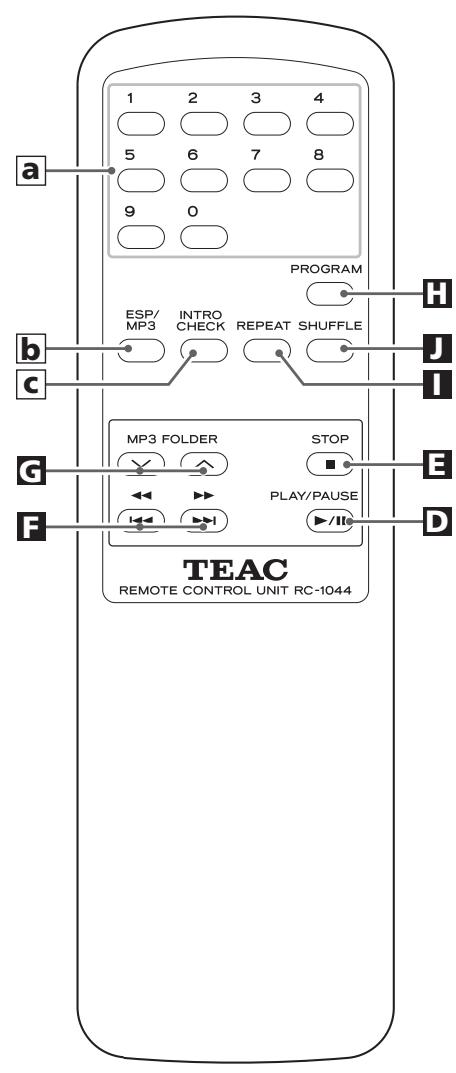 TEAC CD-P1260 - Compatibilité MP3 - 2