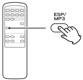 TEAC CD-P1260 - Para visualizar la informacion de MP3 - 1