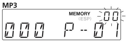 TEAC CD-P1260 - En mode arrêt, appuyez sur la touche program. - 3