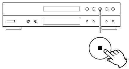 TEAC CD-P1260 - Pour arrêter la lecture - 1