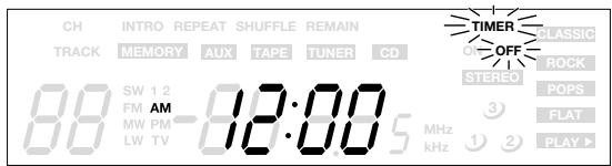 TEAC GF-680 - Press the CLOCK ADJ button. - 12
