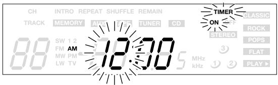 TEAC GF-680 - Press the CLOCK ADJ button. - 7