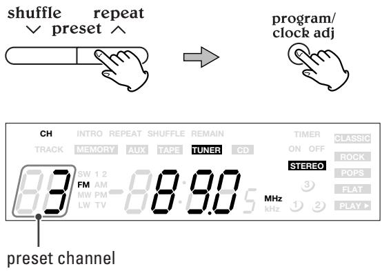 TEAC GF-680 - FM broadcast: - 7