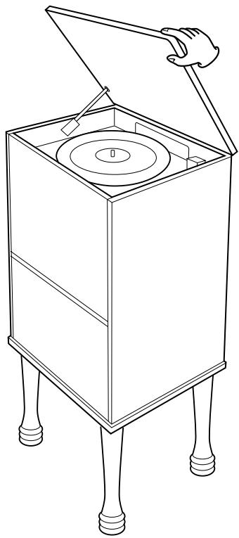 TEAC GF-680 - Pour fermer: - 1