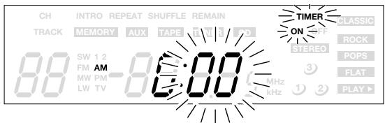 TEAC GF-680 - Press the CLOCK ADJ button. - 9