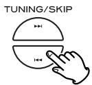 TEAC GR-7I - Selecting stations which cannot be tuned automatically (manual selection) - 1