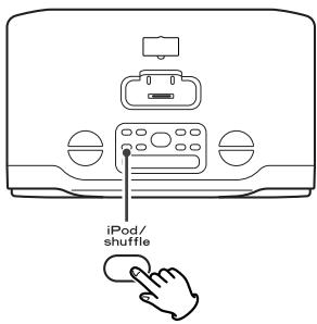 TEAC GR-7I - Using an iPod Shuffle - 2