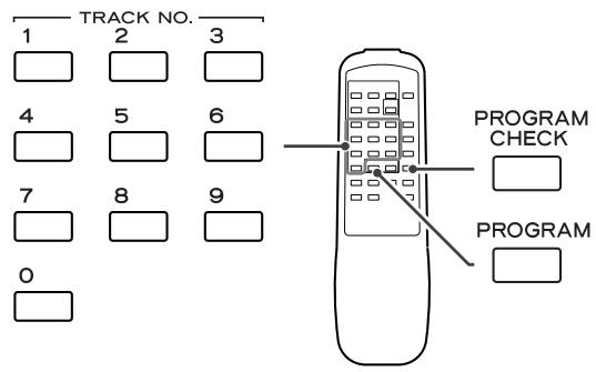TEAC PD-D2610 - To add a track/file to the program - 1