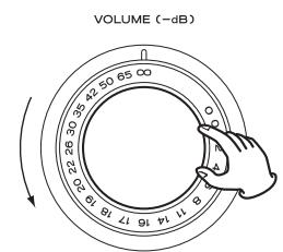 TEAC HA501 S - Using the DAMPING FACTOR knob - 8