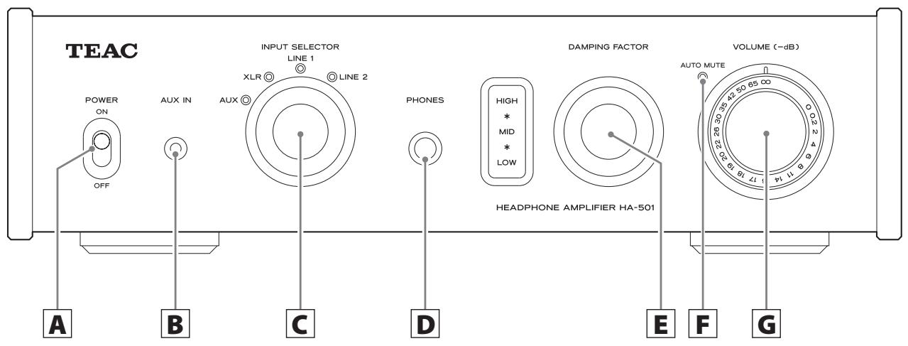 TEAC HA501 S - For your safety, disconnect the power cord from the socket before cleaning. - 1