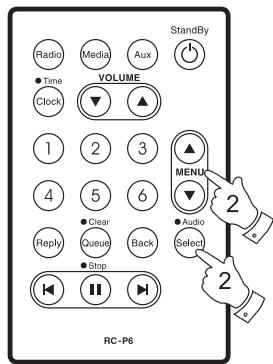 SANGEAN WFR-20 - Navigation controls - 2
