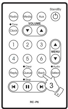 SANGEAN WFR-20 - Commandes de navigation - 3