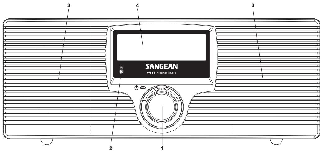 SANGEAN WFR-20 - Controles - 1
