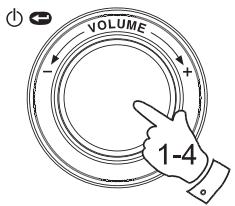 SANGEAN WFR-20 - Para apagar su radio - 1