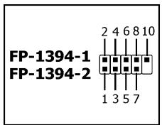 ABIT IP35 PRO - Additional IEEE 1394 Port Headers - 2