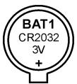 ABIT IP35 PRO - CMOS Backup Battery: - 2