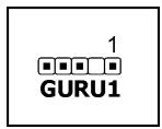 ABIT AB9 QUADGT - Guru Panel Connection Header - 2