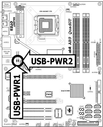 ABIT AB9 QUADGT - USB-PWR2: - 1