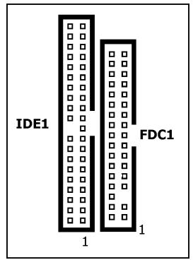 ABIT AN-M2HD - Floppy and IDE Disk Drive Connectors - 2
