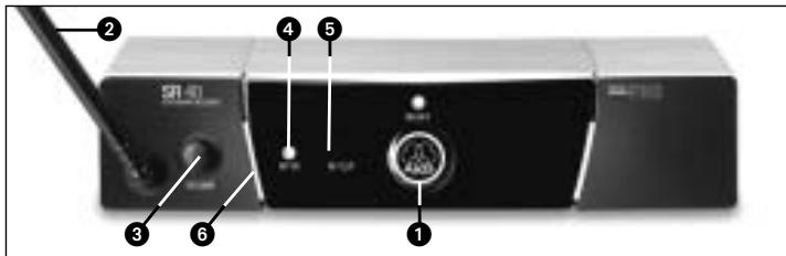 AKG SR 40 SINGLE - Pannello frontale - 1