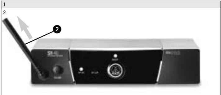 AKG SR 40 SINGLE - Setting Up - 2