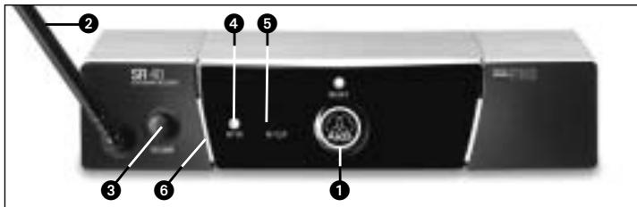 AKG SR 40 SINGLE - Front Panel - 1
