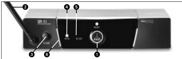 AKG SR 40 SINGLE - Painei frontal - 1