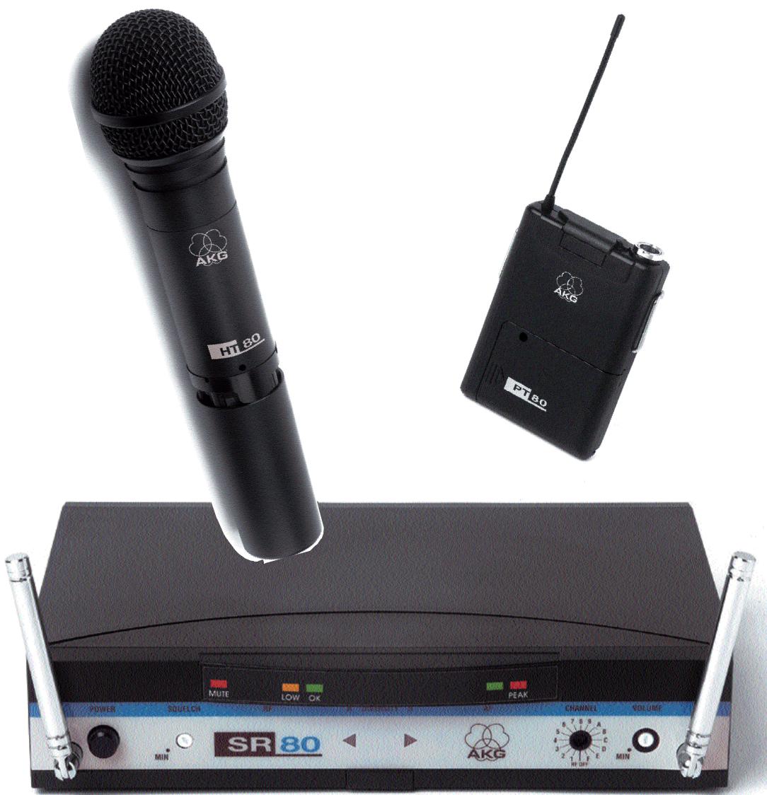 AKG WMS 80 - Wireless Microphone Systems - 1