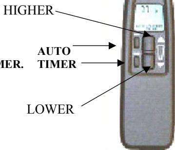 WANDERS BORDEAUX - REMOTE CONTROL OPERATING INSTRUCTIONS - 1