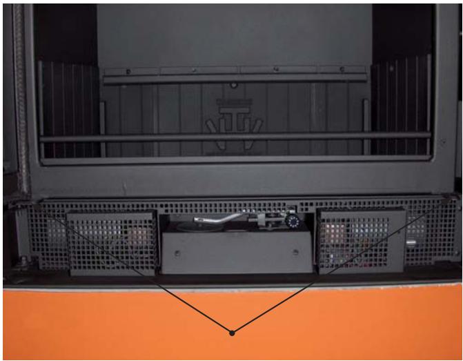 WANDERS ECONOMIC 75 - Changing the ventilators and/or the safety fuses - 1