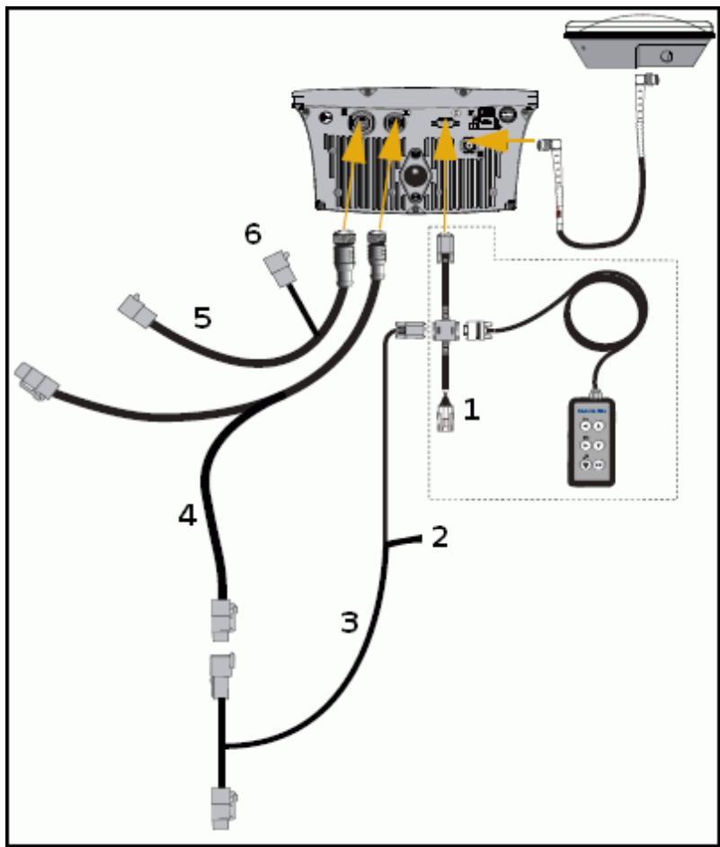 TRIMBLE EZ-GUIDE 500 LIGHTBAR SYSTEM 4.00 - Sortie de messages NMEA avec les corrections RTK - 1