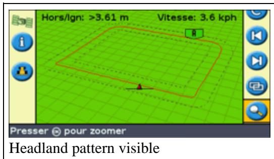 TRIMBLE EZ-GUIDE 500 LIGHTBAR SYSTEM 4.00 - Réélection d'une tournière - 1
