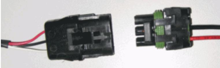 TRIMBLE EZ-GUIDE 500 LIGHTBAR SYSTEM 4.00 - Raccordement d'un connecteur femelle weatherpak aux fils du commutateur - 4