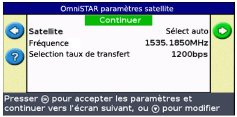 TRIMBLE EZ-GUIDE 500 LIGHTBAR SYSTEM 4.00 - Configuration des corrections omnistar - 1