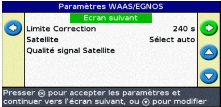 TRIMBLE EZ-GUIDE 500 LIGHTBAR SYSTEM 4.00 - Configuration des corrections waas/egnos - 1