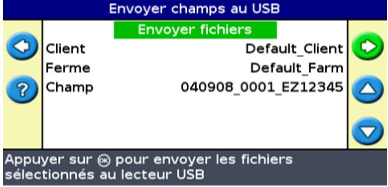 TRIMBLE EZ-GUIDE 500 LIGHTBAR SYSTEM 4.00 - Exportation de données - 1