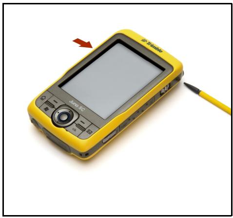 TRIMBLE JUNO SB - Réalisation d'une réinitialisation à froid - 1