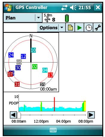 TRIMBLE JUNO SB - Planification d'une session de collecte de données - 1