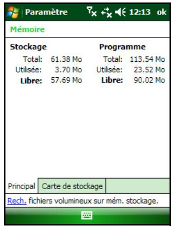 TRIMBLE JUNO SB - Stockage des données - 1