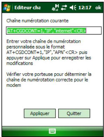 TRIMBLE JUNO SERIE - Éditeur de la chaîne de composition - 1