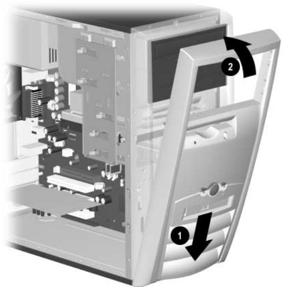 COMPAQ EVO D310 MICROTOUR - Remontage de l'ordinateur - 1