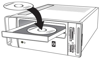 COMPAQ CQ2100 - Utilisation d'un lecteur cd/dvd vertical - 2