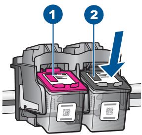 COMPAQ DESKJET K209 - Recherche de la cartouche posant problème - 2