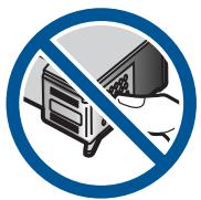 COMPAQ DESKJET K209 - Solution 4 : déterminez si le ruban adhésif a été retiré des cartouches d'impression - 2