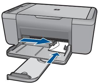 COMPAQ DESKJET K209 - Solution 1: rechargez les enveloppes dans le bac d'alimentation - 2