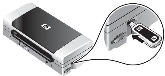 COMPAQ OFFICEJET - Stap 1: Het draadloze Bluetooth-USB-accessoire installeren - 1