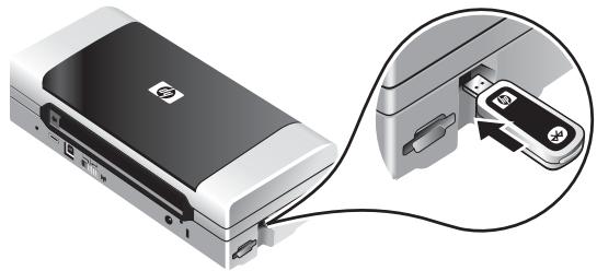COMPAQ OFFICEJET - Krok 1: Instalaacja bezprzewodowej akcesorium Bluetooth USB - 1